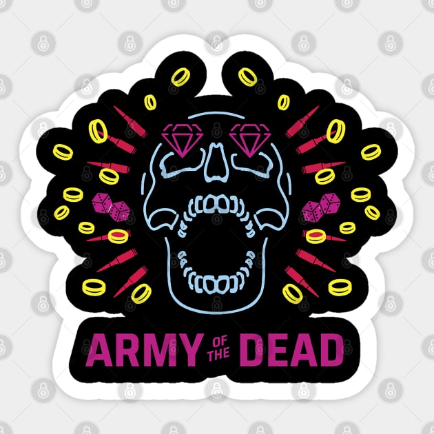 Army of the Dead Sticker by HellraiserDesigns